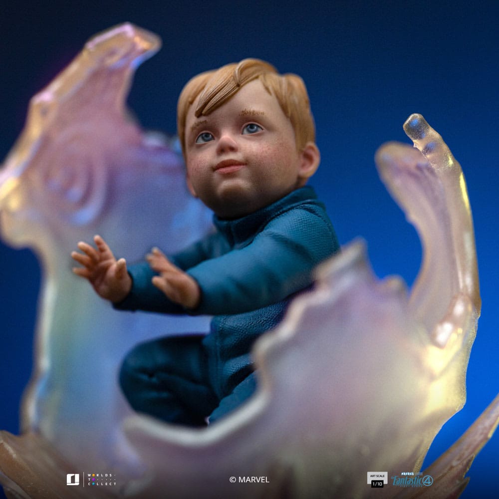 Iron Studios Fantastic Four Invisible Woman and Franklin Art Scale 1/10 Statue