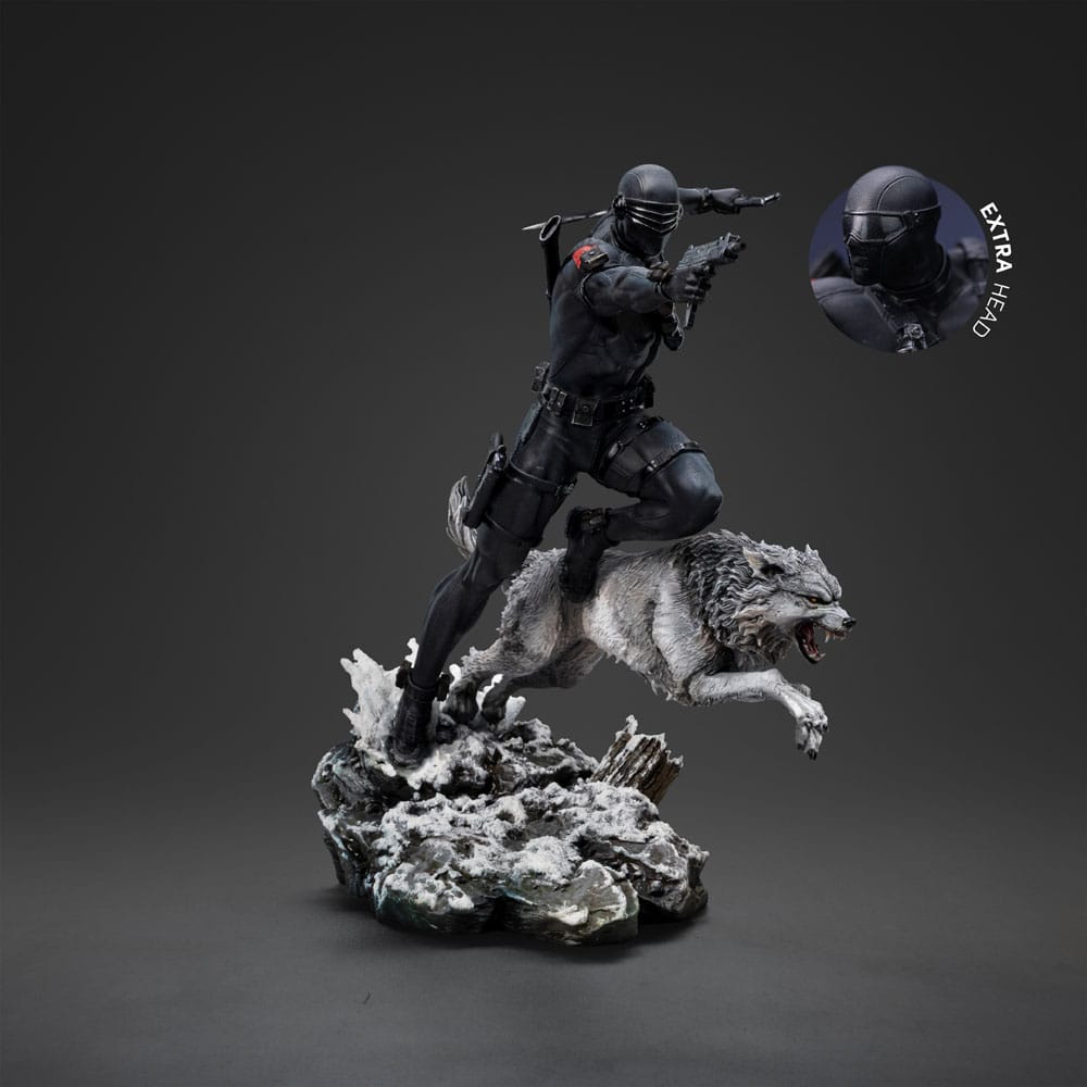 Iron Studios GI Joe Art Scale Statue 1/10 Snake Eyes 23 cm