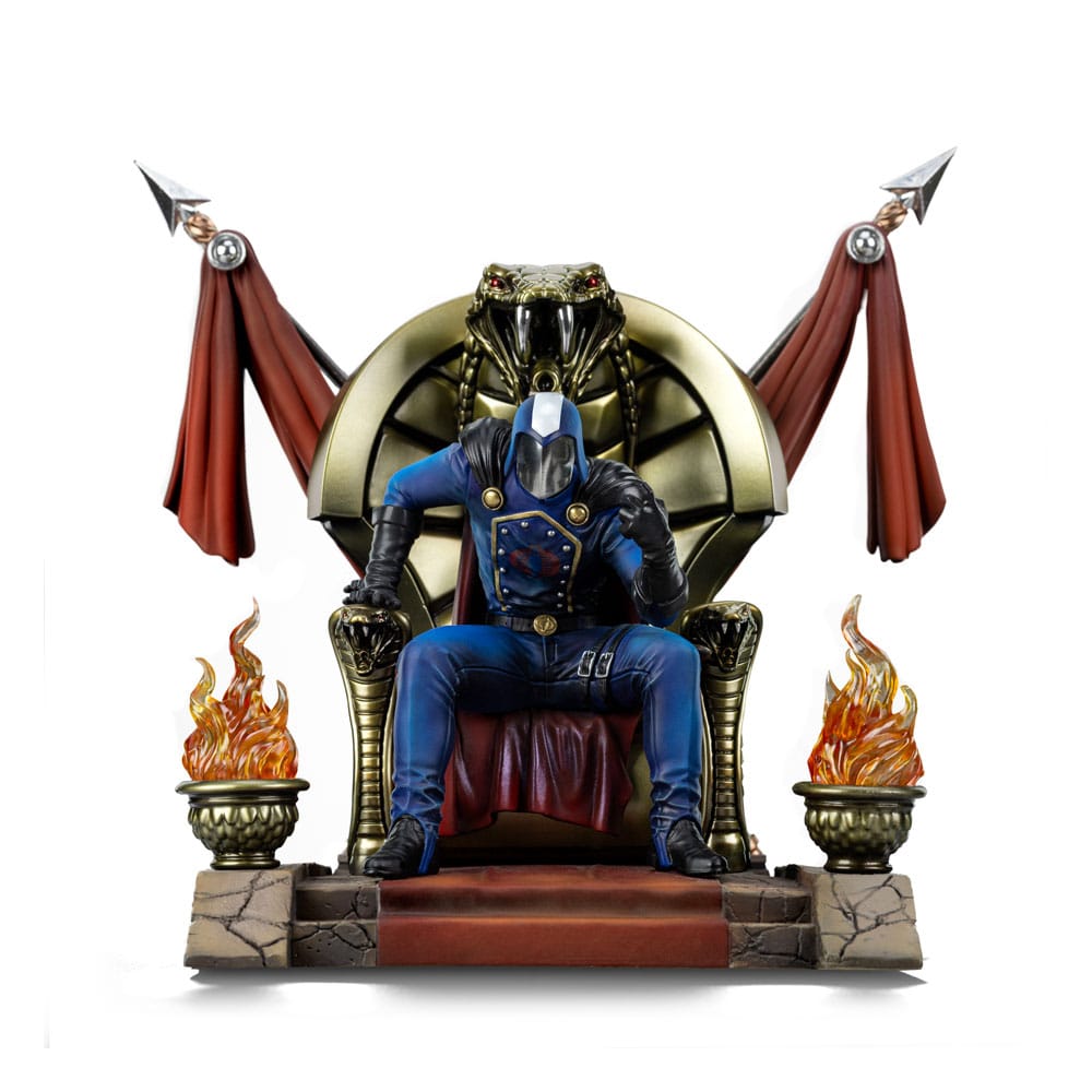 Iron Studios GI Joe Art Scale Statue Cobra Commander 1/10 Statue