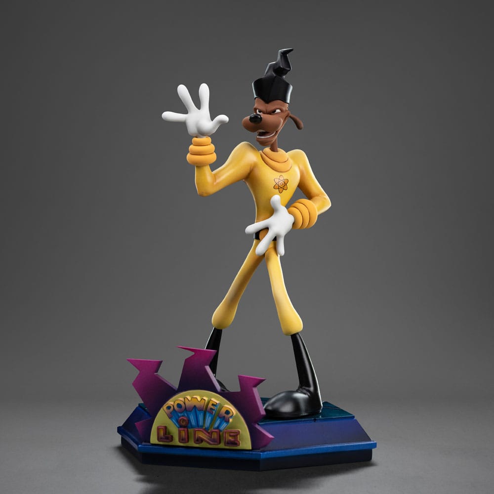 Iron Studios Goofy Der Film Powerline 1/10 Art Scale Statue
