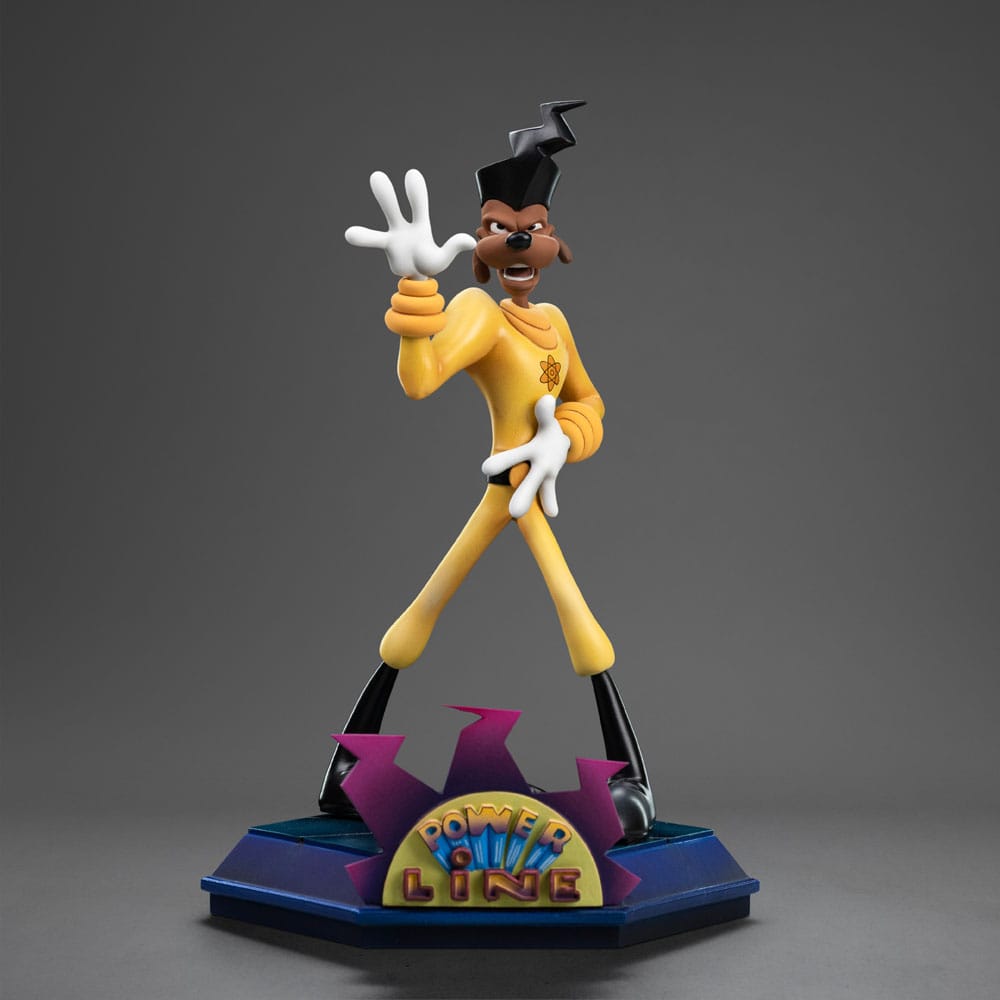 Iron Studios Goofy Der Film Powerline 1/10 Art Scale Statue