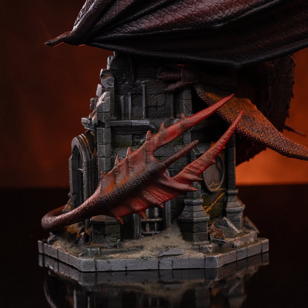 Iron Studios House of the Dragon Icons Caraxes Statue