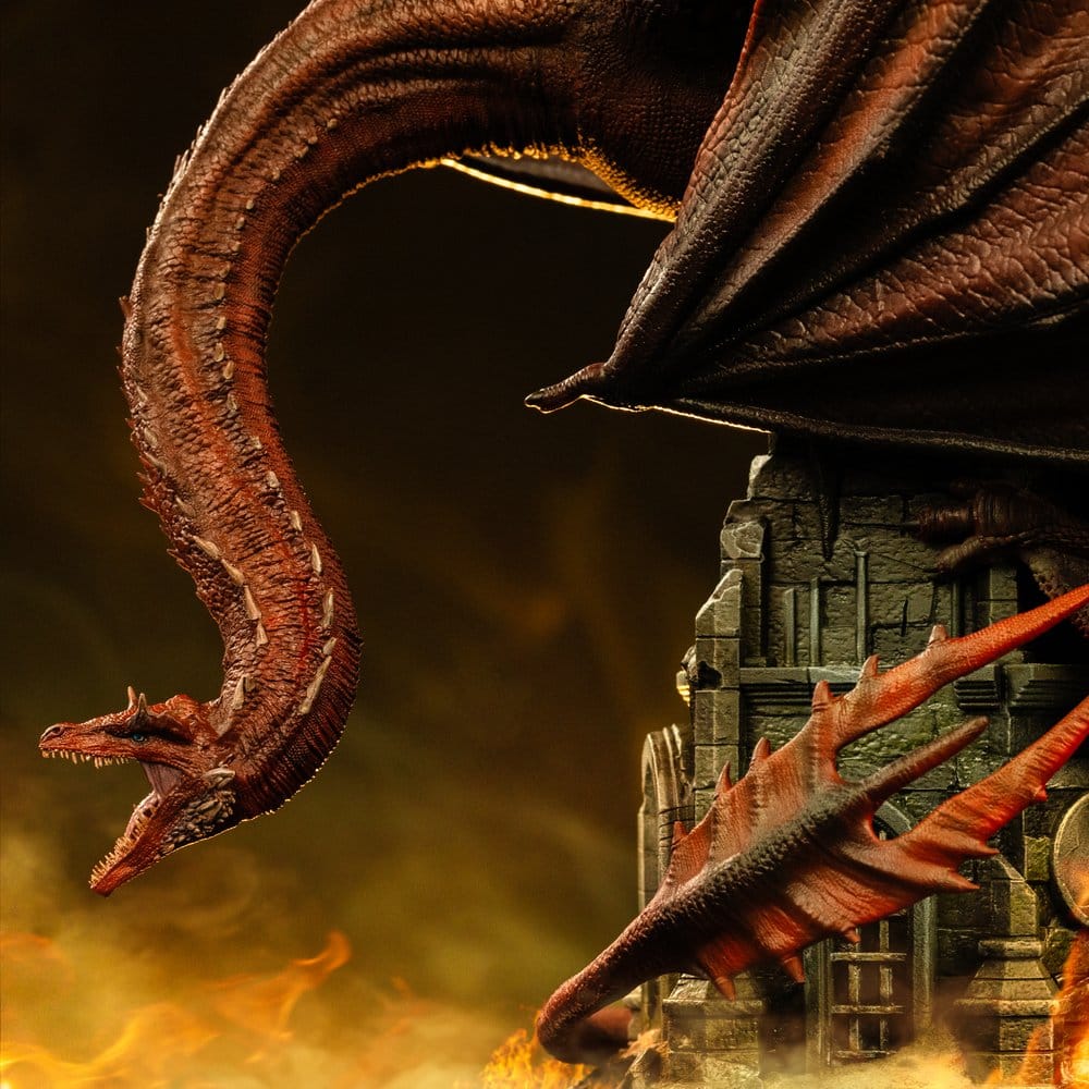 Iron Studios House of the Dragon Icons Caraxes Statue