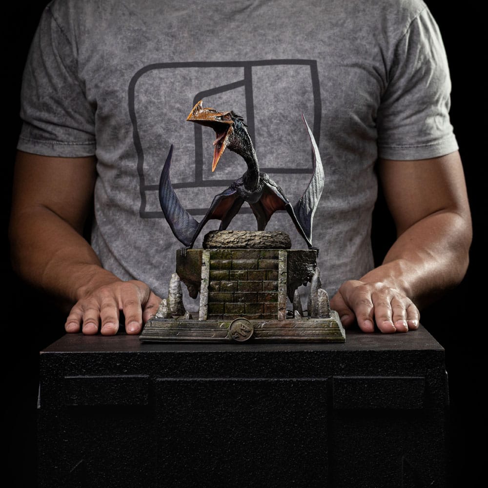 Iron Studios Jurassic World Die Wiedergeburt Icons Quetzalcoatlus Statue
