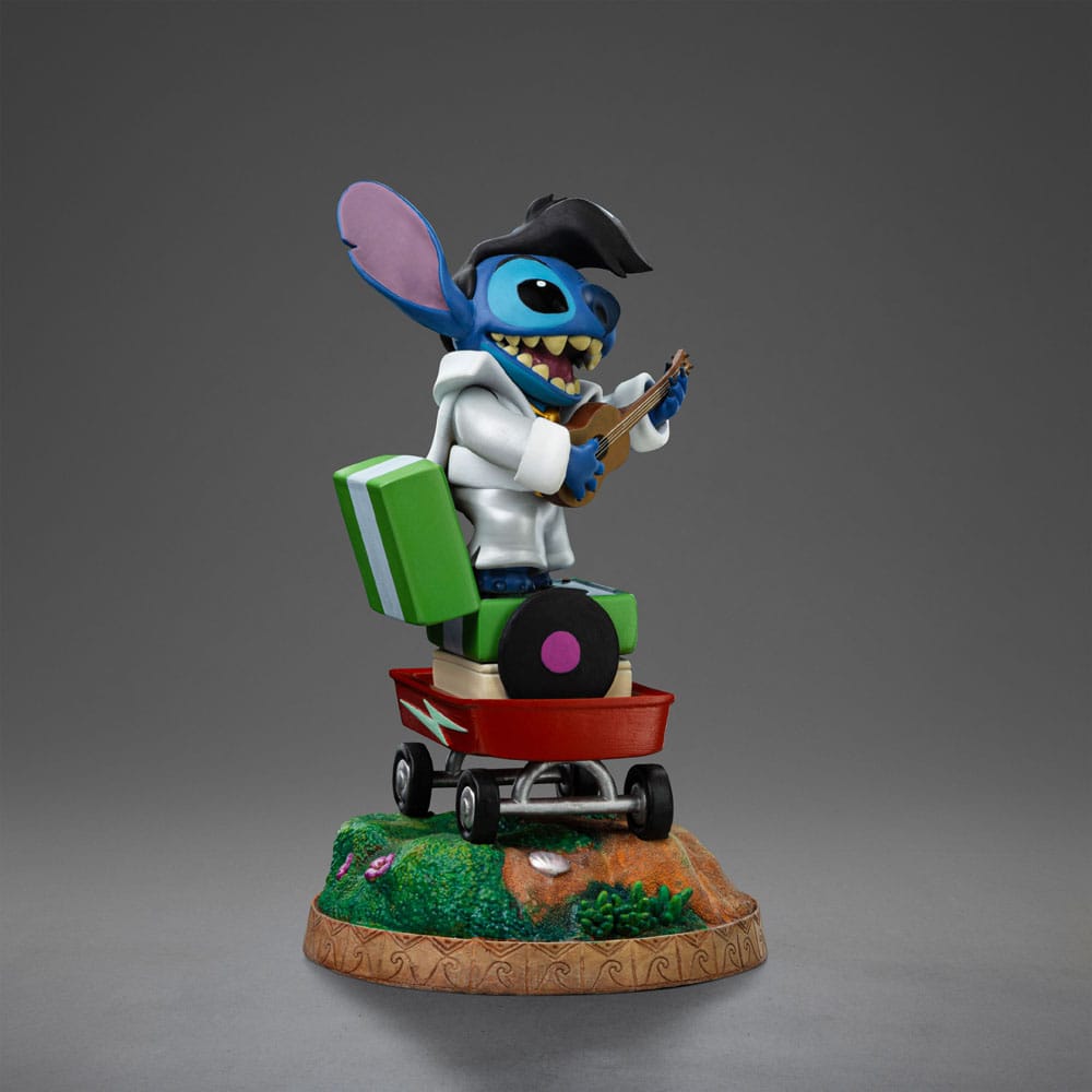 Iron Studios Lilo & Stitch Stitch King Of Rock 1/10 Statue