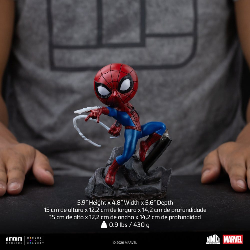 Iron Studios Marvel Brand New Day Spider-Man Mini Co. Figur