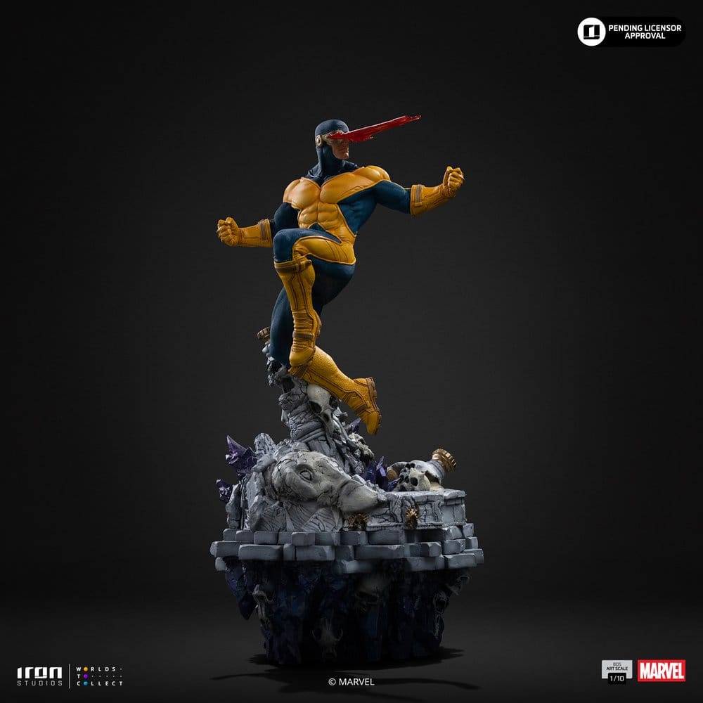 Iron Studios Marvel Comics BDS Art Scale Cyclops Deluxe 1/10 Statue
