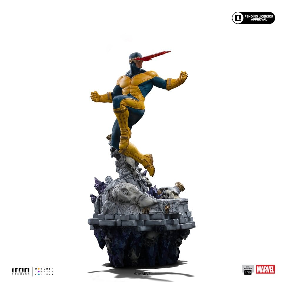 Iron Studios Marvel Comics BDS Art Scale Cyclops Deluxe 1/10 Statue