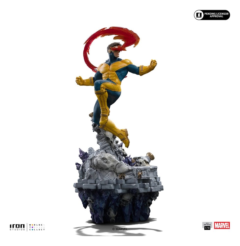 Iron Studios Marvel Comics BDS Art Scale Cyclops Deluxe 1/10 Statue