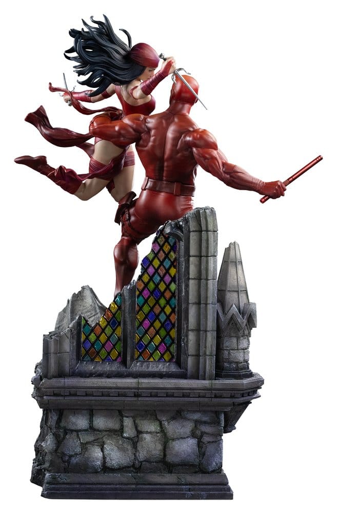 Iron Studios Marvel Comics Daredevil & Elektra 1/6 Diorama