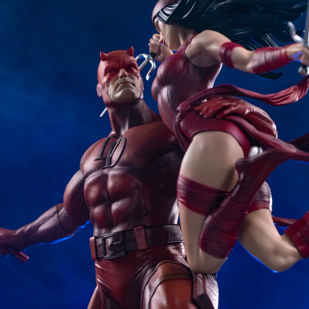 Iron Studios Marvel Comics Daredevil & Elektra 1/6 Diorama