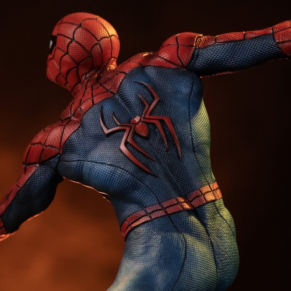 Iron Studios Marvel Comics Spider-Man vs Hulk Art Scale 1/10 Statue