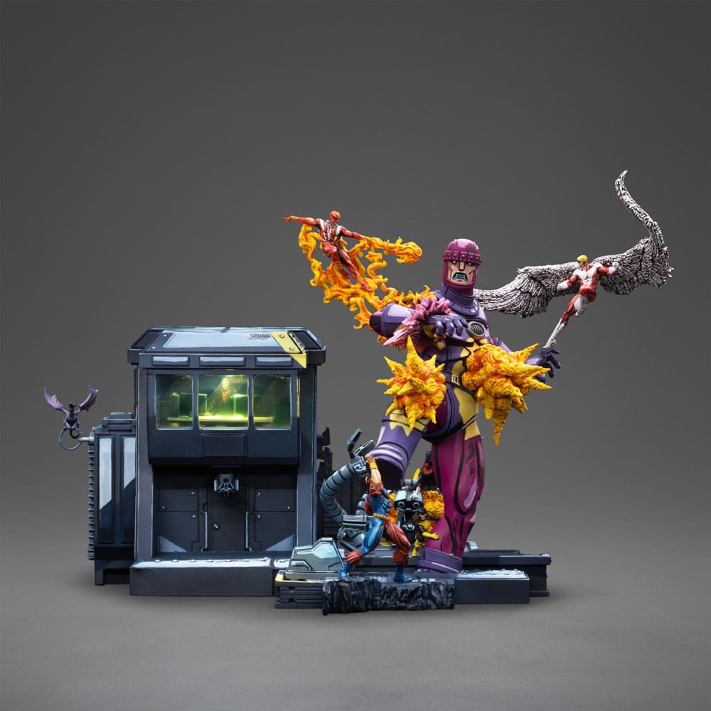 Iron Studios Marvel Demi Art Scale X-Men Danger Room Diorama B Comic Version 1/20 Statue