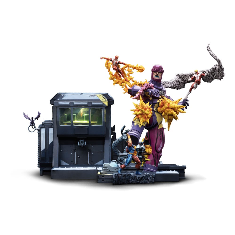 Iron Studios Marvel Demi Art Scale X-Men Danger Room Diorama B Comic Version 1/20 Statue