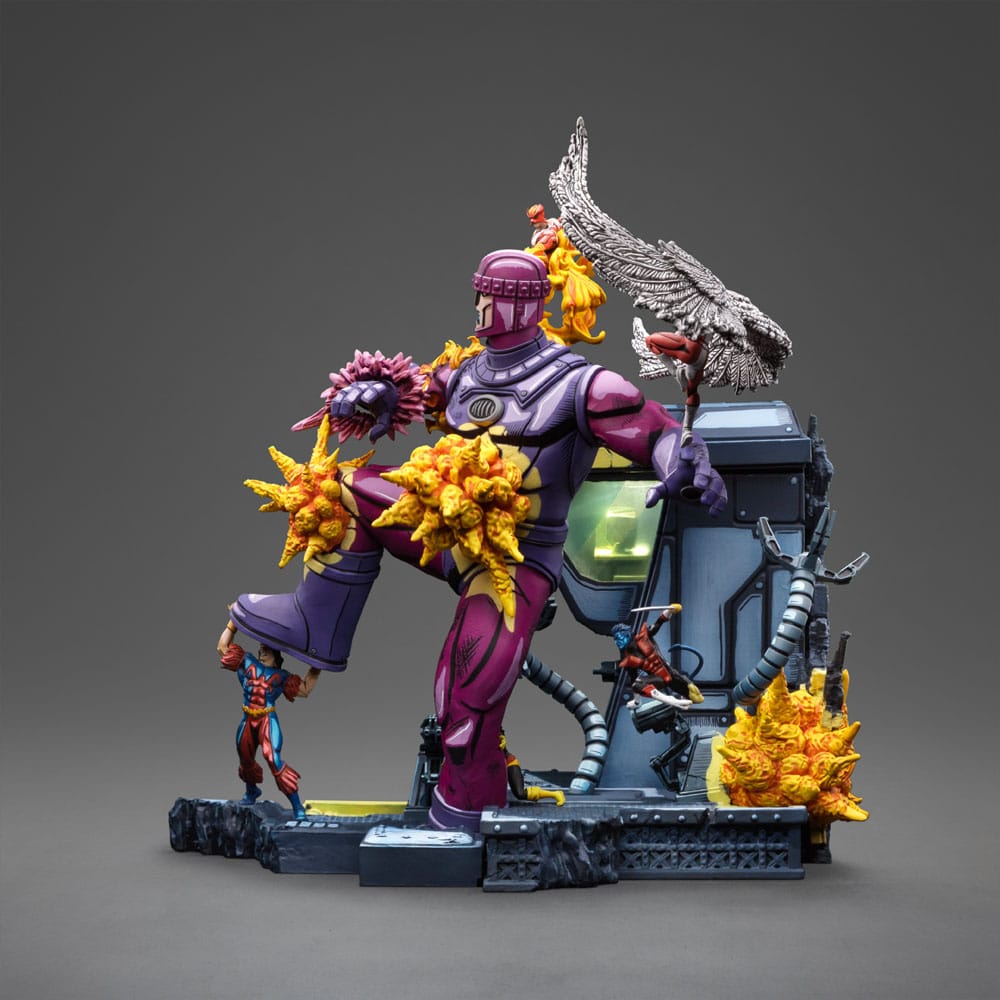 Iron Studios Marvel Demi Art Scale X-Men Danger Room Diorama B Comic Version 1/20 Statue