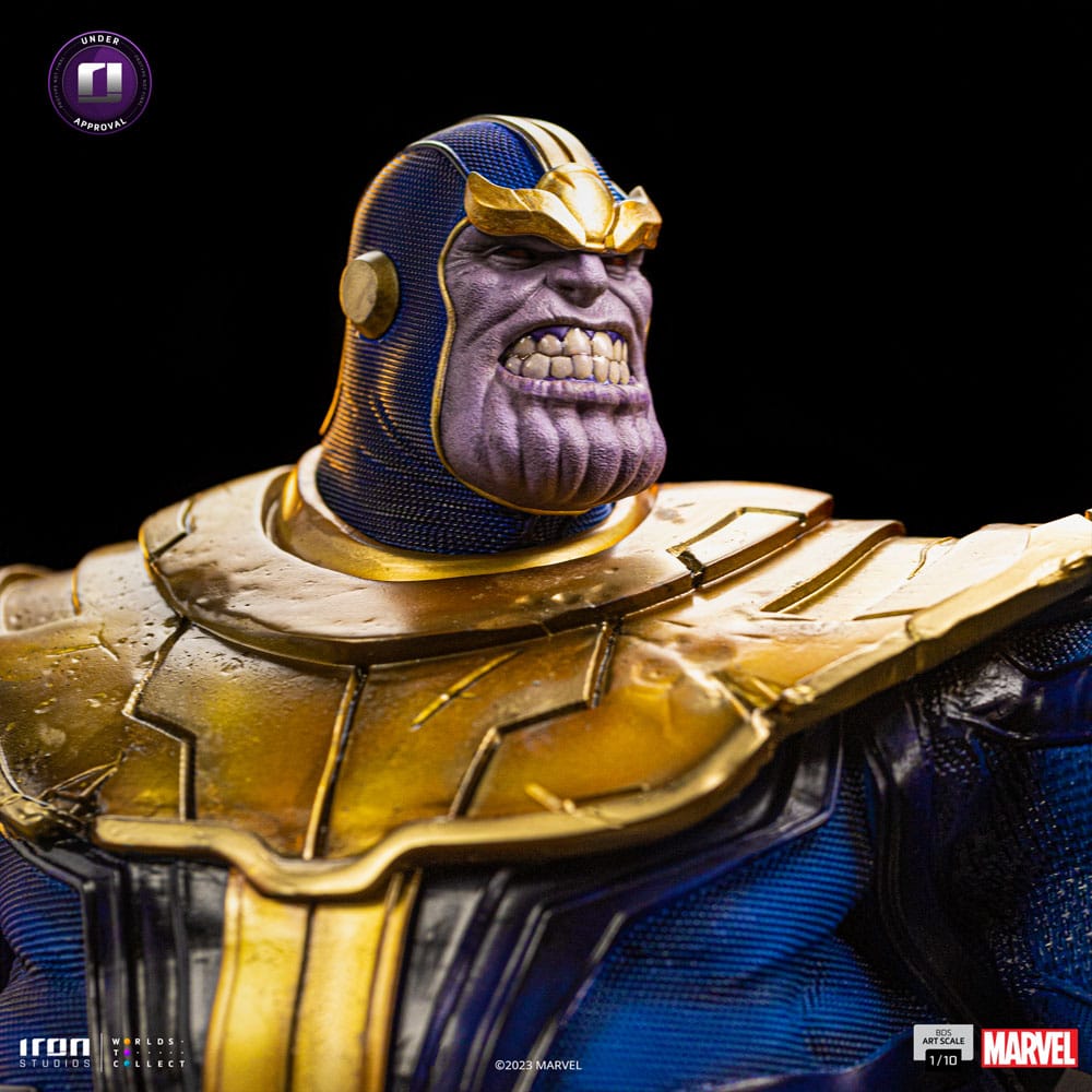 Iron Studios Marvel Thanos Infinity Gaunlet BDS Art Scale 1/10 Diorama Statue