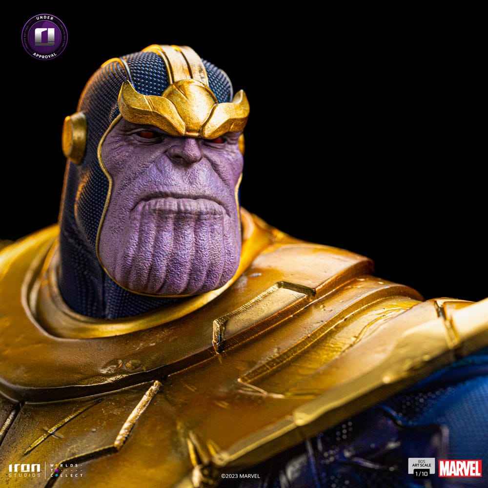 Iron Studios Marvel Thanos Infinity Gaunlet BDS Art Scale 1/10 Diorama Statue