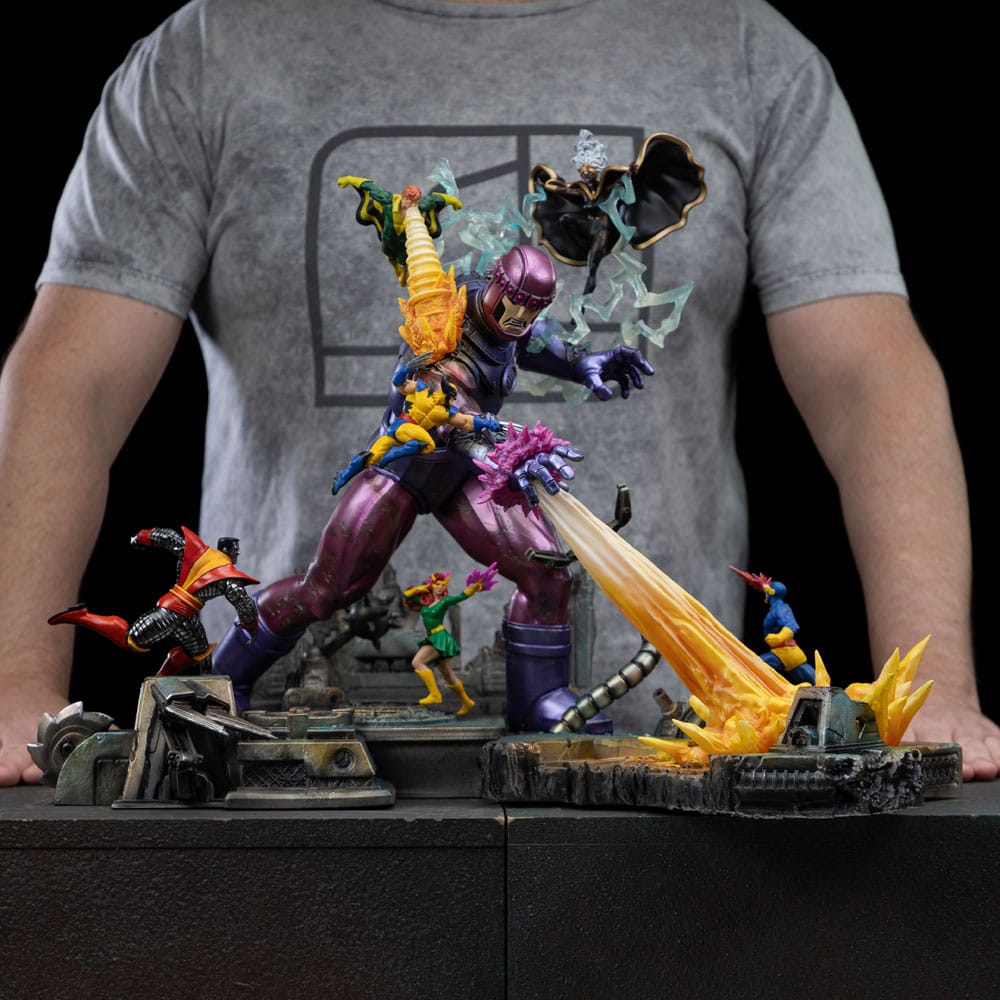 Iron Studios Marvel X-Men Danger Room Diorama A Demi Art Scale 1/20 Statue
