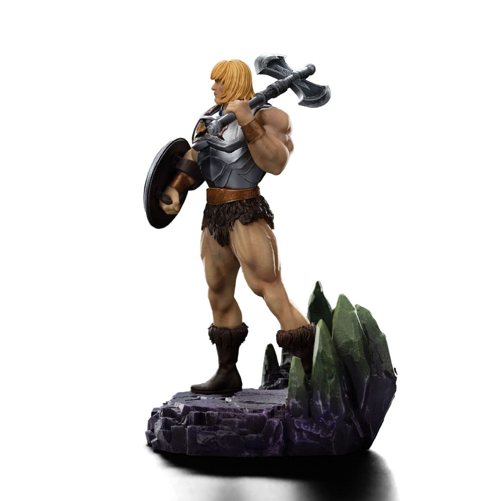 Iron Studios Masters of the Universe He-Man Battle Armor Version heo Exclusive 1/10 Art Scale Statue