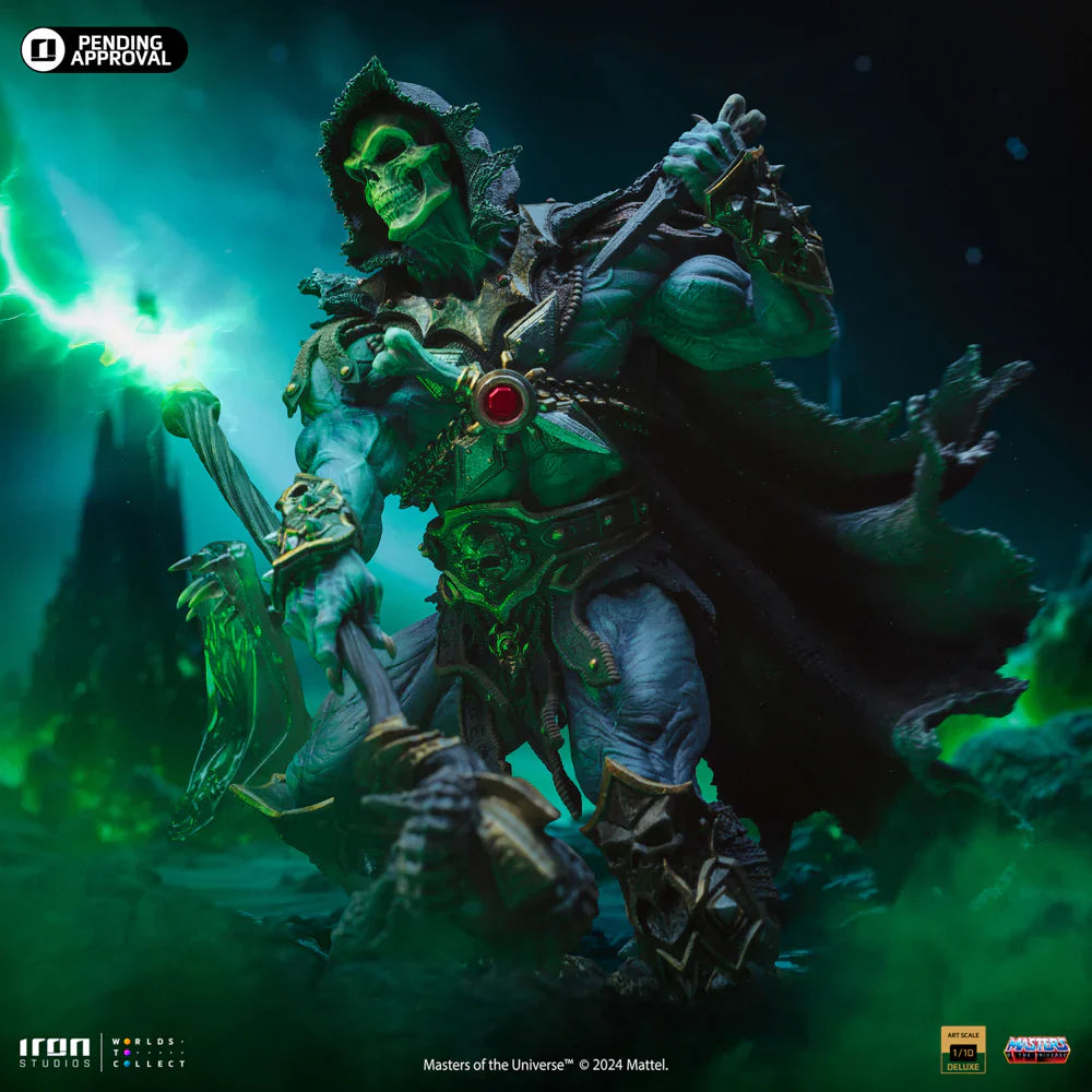 Iron Studios Masters of the Universe Skeletor Unleashed Deluxe 1/10 Statue