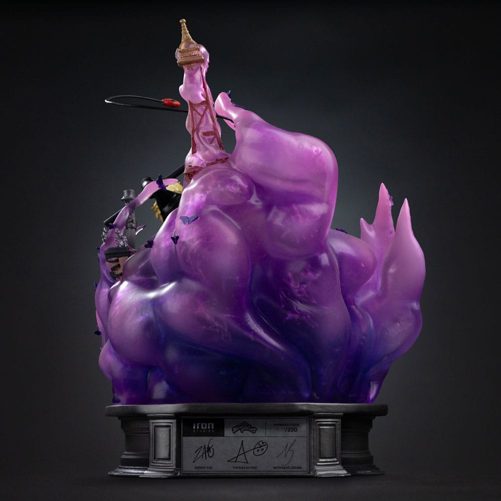 Iron Studios Miraculous Deluxe Art Scale Lady Bug And Cat Noir Signed Edition 1/10 Statue