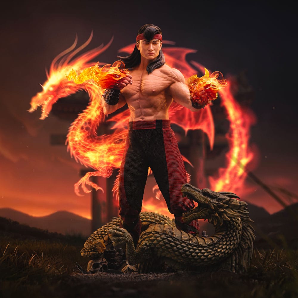 Iron Studios Mortal Kombat Liu Kang 1/10 Art Scale Statue