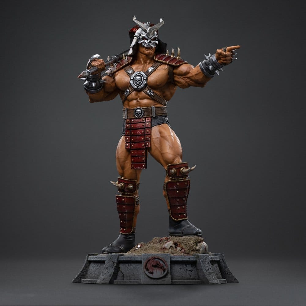 Iron Studios Mortal Kombat Shao Khan 1/10 Art Scale Statue