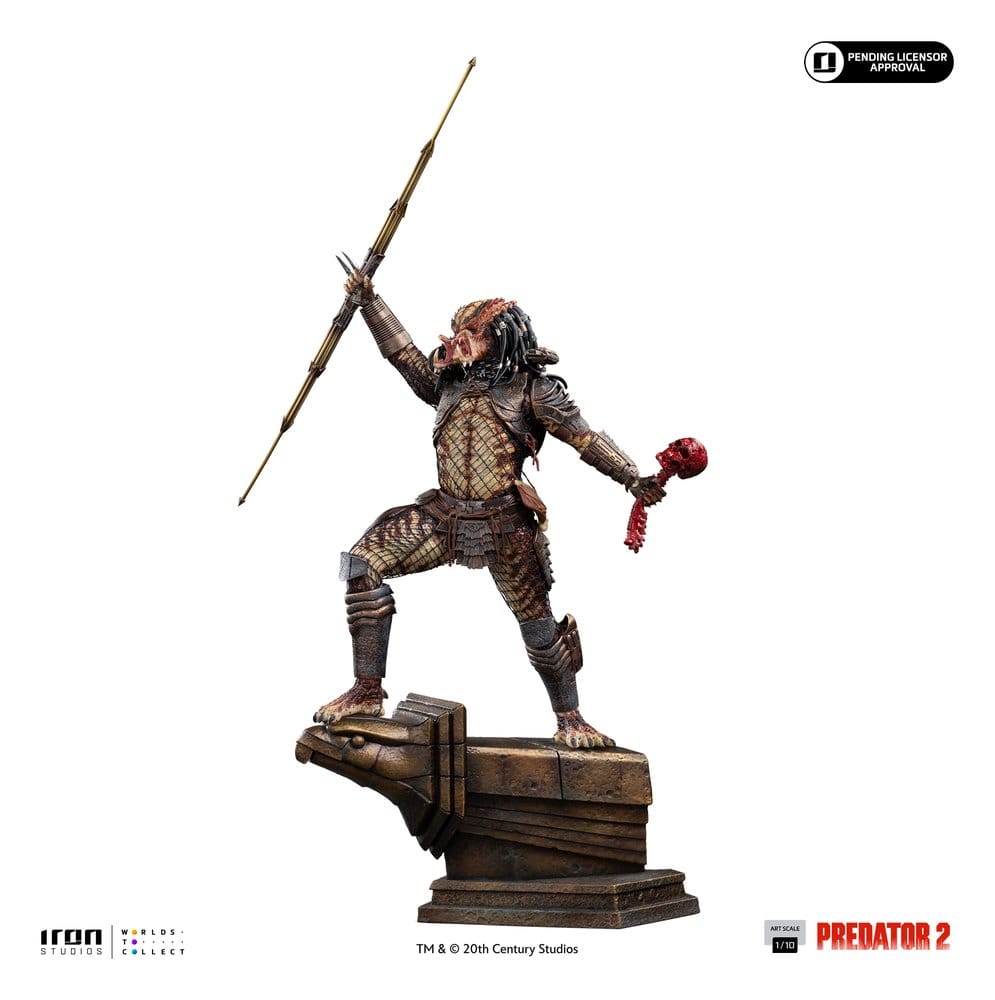 Iron Studios Predator 2 Predator City Hunter Predator City Hunter Art Scale 1/10 Statue