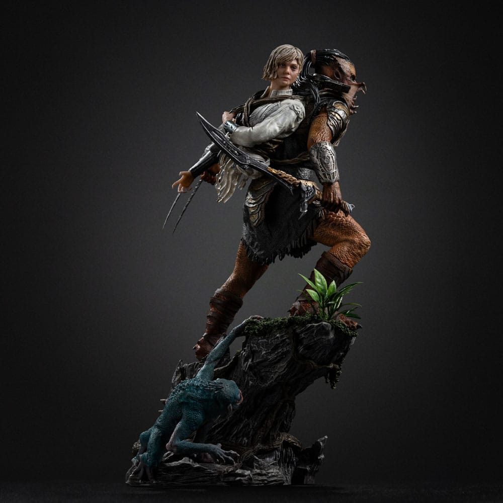 Iron Studios Predator Badlands Dek & Thia Art Scale 1/10 Statue
