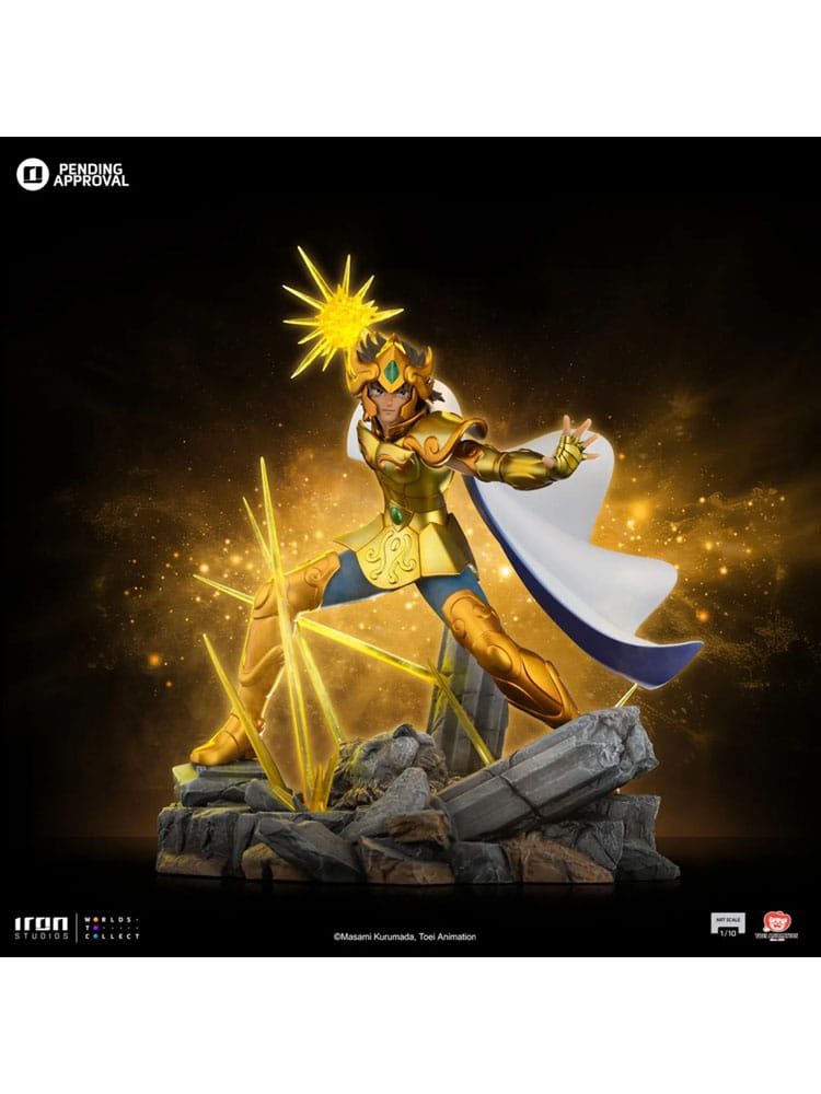 Iron Studios Saint Seiya Art Scale Statue 1/10 Leo Aiolia 24 cm