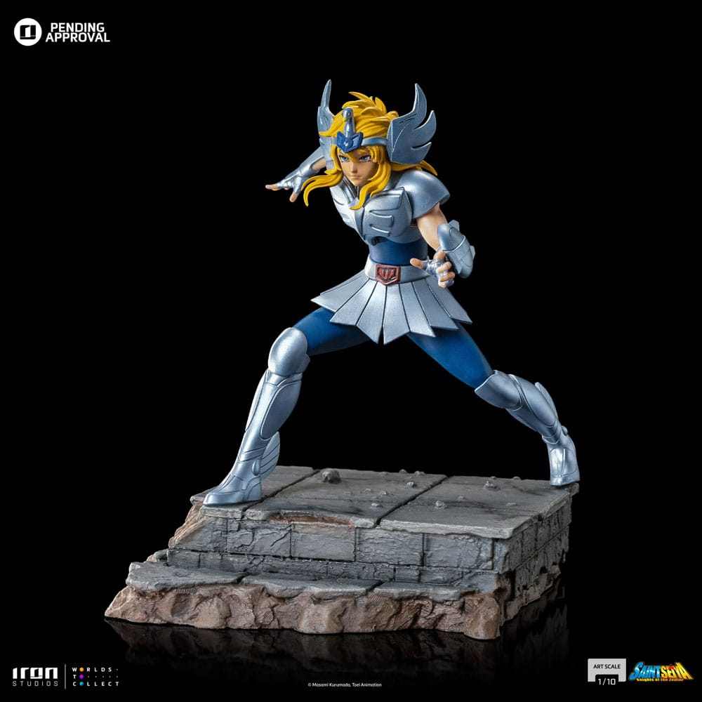 Iron Studios Saint Seiya Cygnus Hyoga Art Scale 1/10 Statue