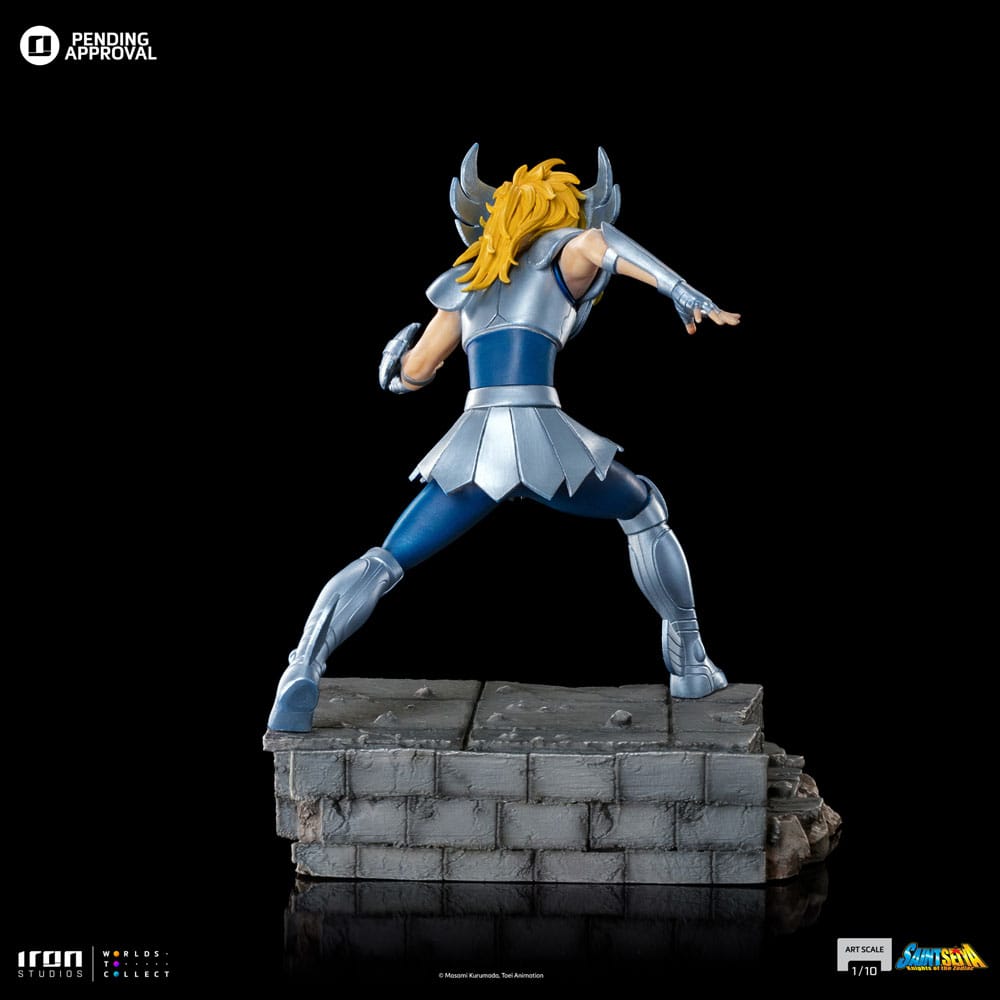 Iron Studios Saint Seiya Cygnus Hyoga Art Scale 1/10 Statue