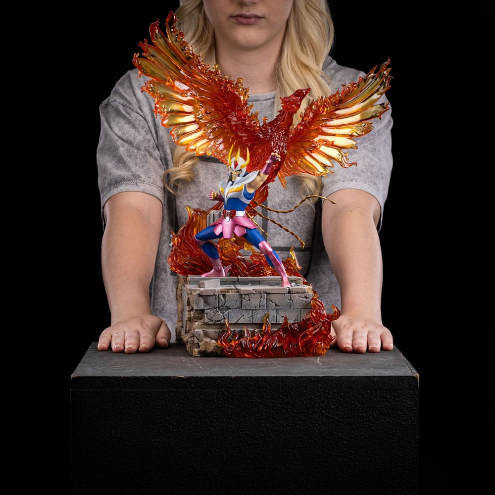 Iron Studios Saint Seiya Phoenix Ikki Deluxe 1/10 Art Scale Statue