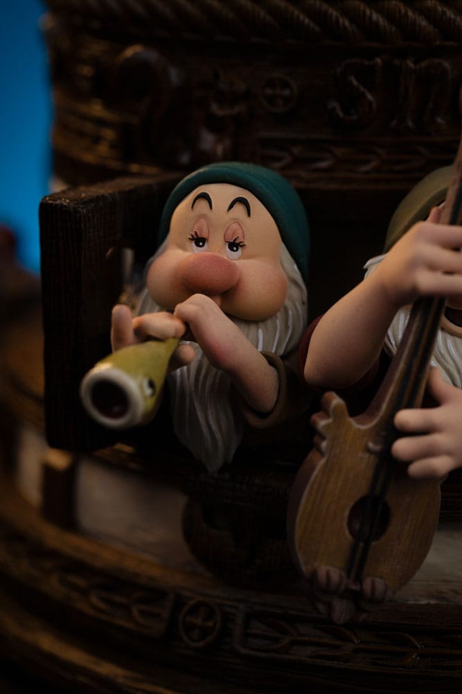 Iron Studios Schneewittchen und die sieben Zwerge Art Scale Snow White and Dopey Deluxe Edition 1/10 Statue