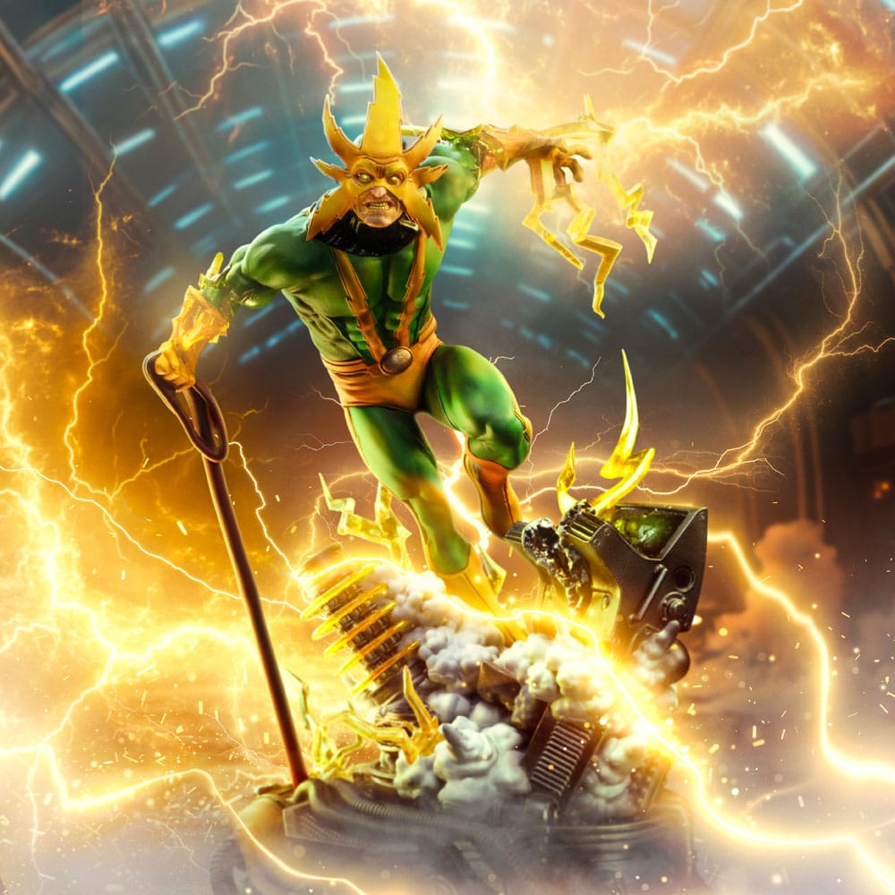 Iron Studios Spider-Man vs. Villains Electro 1/10 BDS Art Scale Diorama Statue