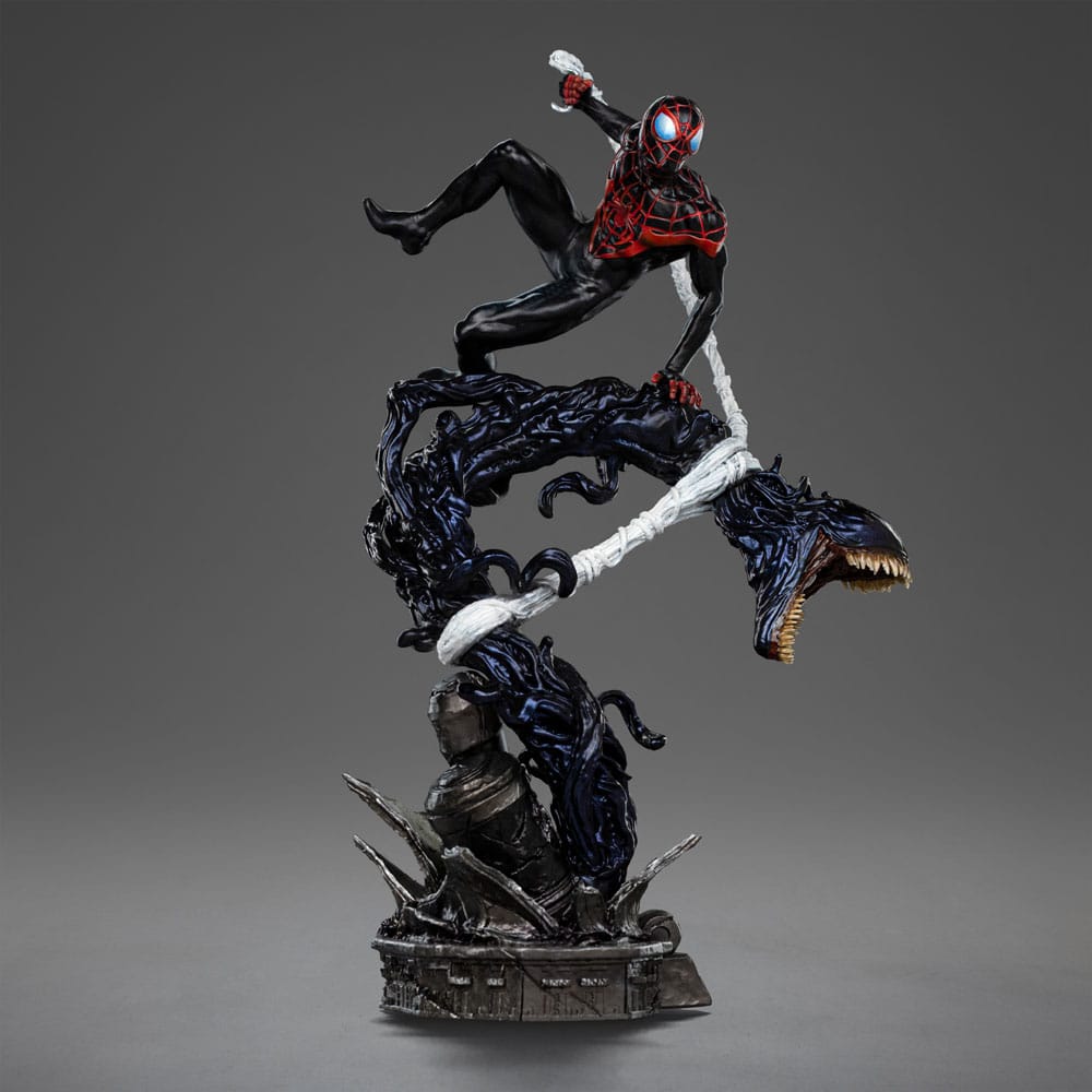 Iron Studios Spider-Man vs. Villains Miles Morales Diorama 1/10 Statue