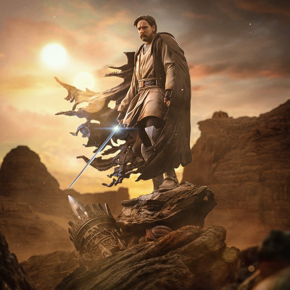 Iron Studios Star Wars Art Scale Obi-Wan Signatures 1/10 Statue