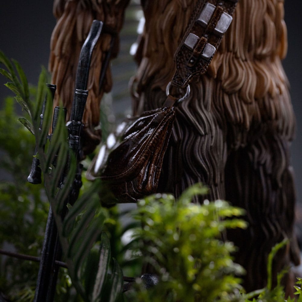 Iron Studios Star Wars Episode VI Chewbacca and Tokkat 1/10 Art Scale Statue