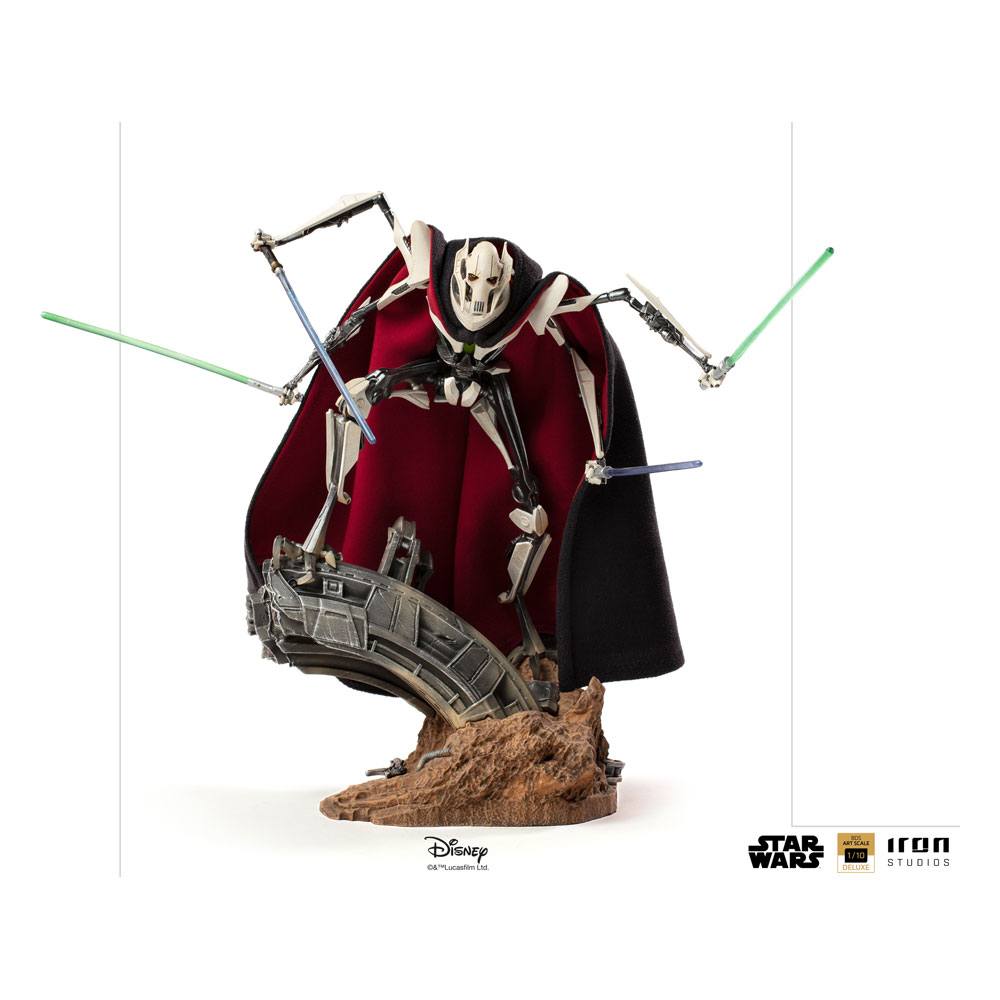 Iron Studios Star Wars General Grievous 1/10 Deluxe BDS Art Scale Statue