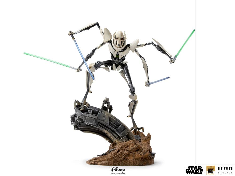 Iron Studios Star Wars General Grievous 1/10 Deluxe BDS Art Scale Statue 33 cm
