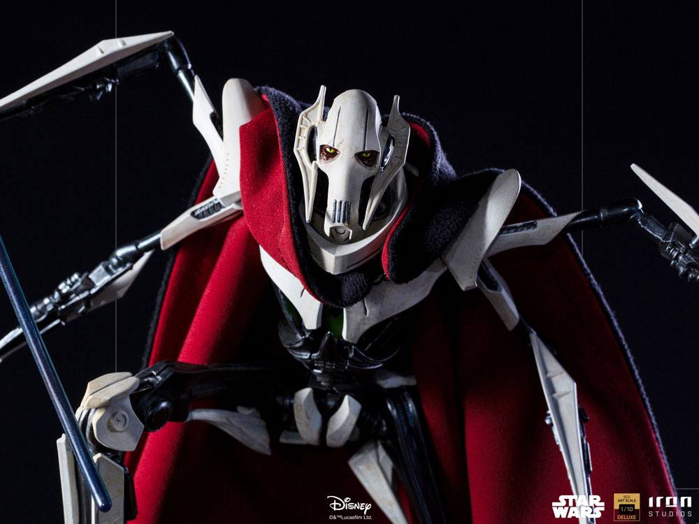 Iron Studios Star Wars General Grievous 1/10 Deluxe BDS Art Scale Statue 33 cm