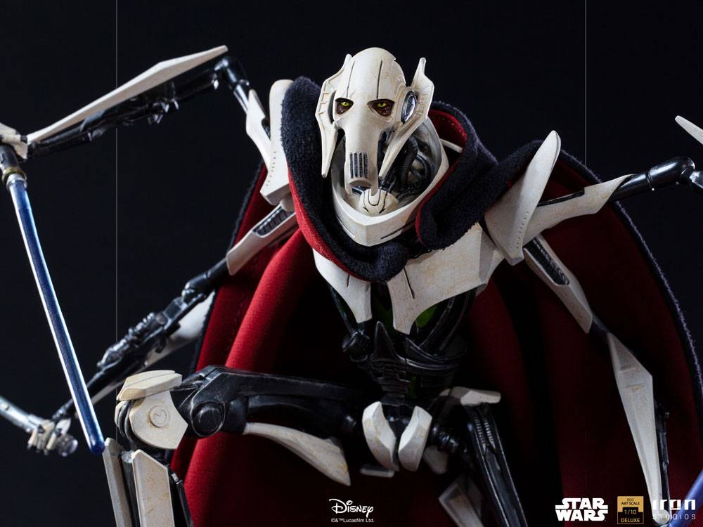 Iron Studios Star Wars General Grievous 1/10 Deluxe BDS Art Scale Statue 33 cm