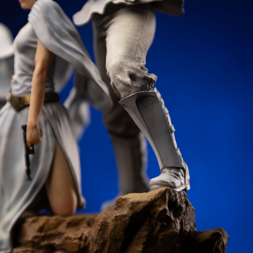 Iron Studios Star Wars Luke and Leia 1/10 Deluxe Art Scale Statue
