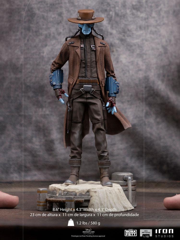 Iron Studios Star Wars The Book of Boba Fett Cad Bane BDS Art Scale 1/10 Statue