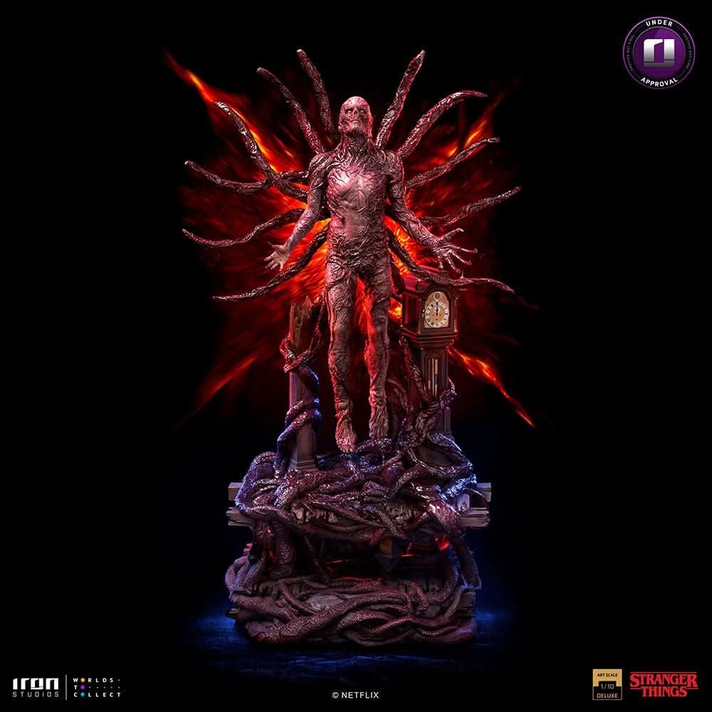 Iron Studios Stranger Things Vecna Deluxe 1/10 Art Scale Statue