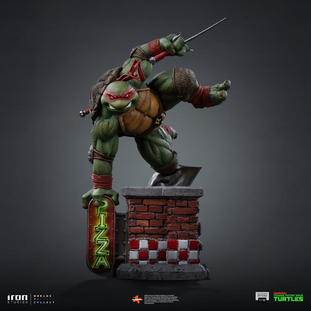 Iron Studios Teenage Mutant Ninja Turtles Art Scale Raphael 1/10 Statue