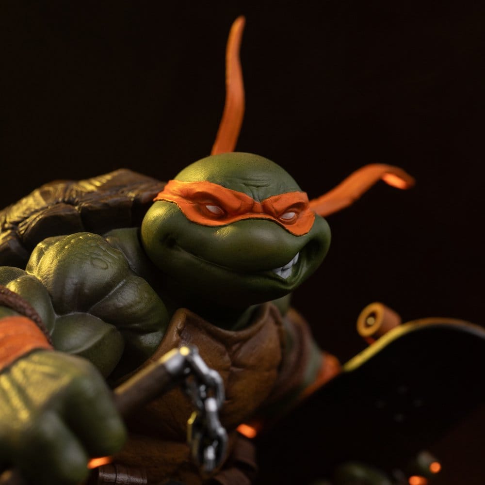 Iron Studios Teenage Mutant Ninja Turtles Art Scale Statue 1/10 Michelangelo Unleashed 24 cm