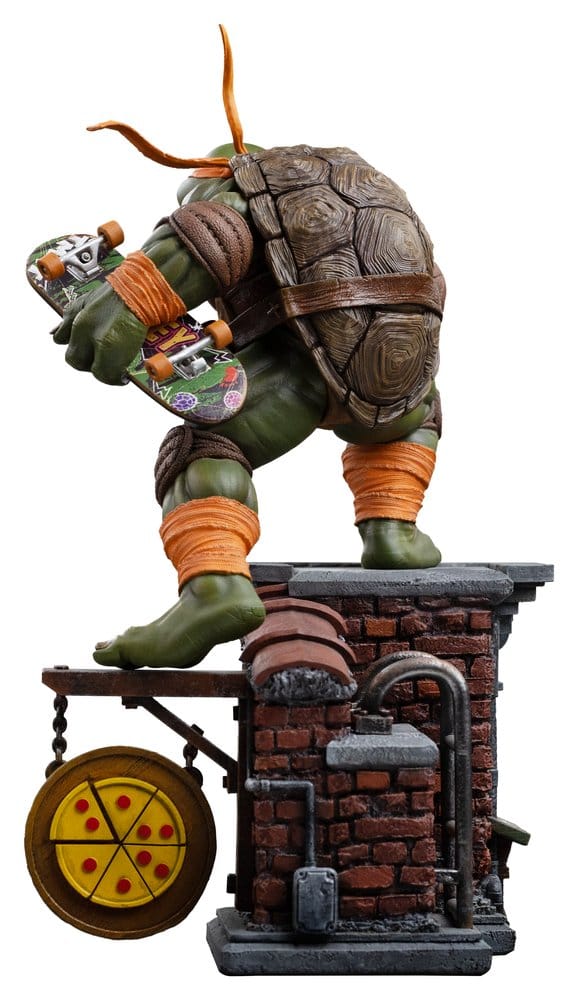 Iron Studios Teenage Mutant Ninja Turtles Art Scale Statue 1/10 Michelangelo Unleashed 24 cm