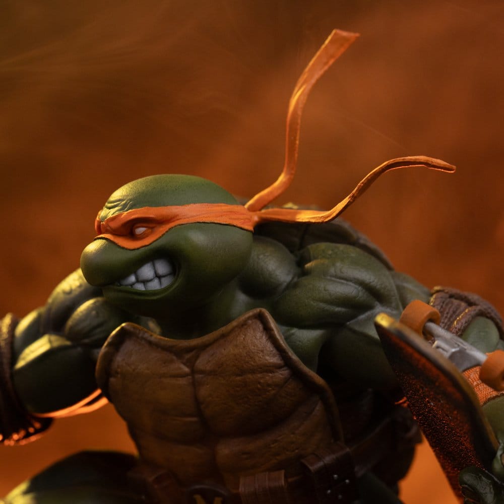 Iron Studios Teenage Mutant Ninja Turtles Art Scale Statue 1/10 Michelangelo Unleashed 24 cm