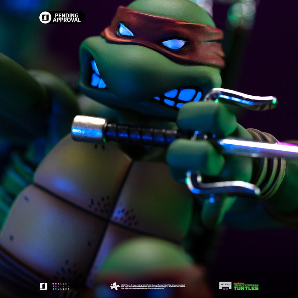 Iron Studios Teenage Mutant Ninja Turtles Art Scale Statue 1/10 Teenage Mutant Ninja Turtles Kevin Eastman Version 24 cm